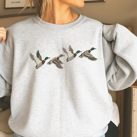 Gray Mallard Sweatshirt